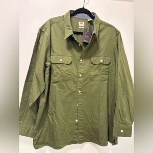 Levi's Olive Green Utility Shirt